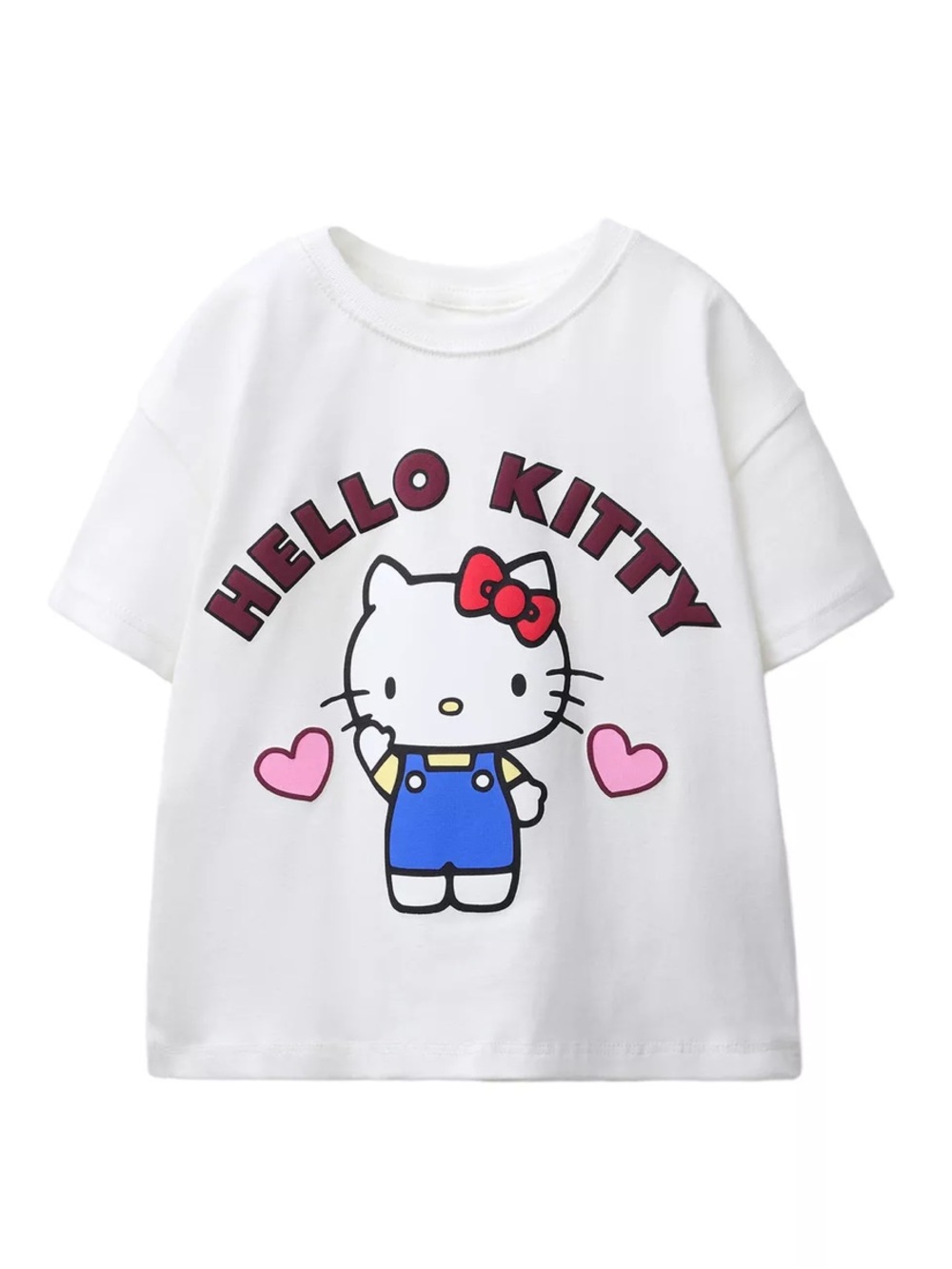 ZARA KIDS HELLO KITTY © SANRIO VARSITY T-SHIRT